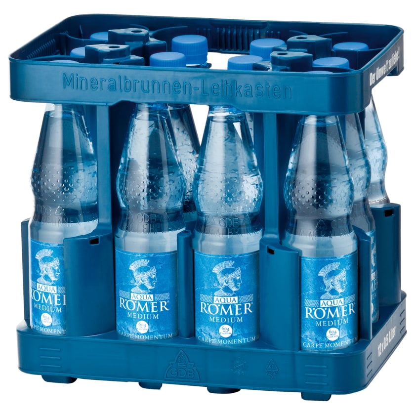 Aqua Römer Mineralwasser Medium 12x0,5l